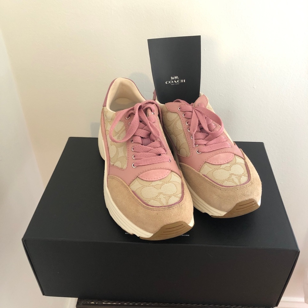 Coach C152 SIG Tech Runner Sneakers